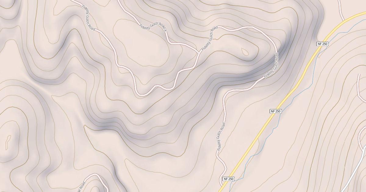 Map preview of FIDELITY GULCH