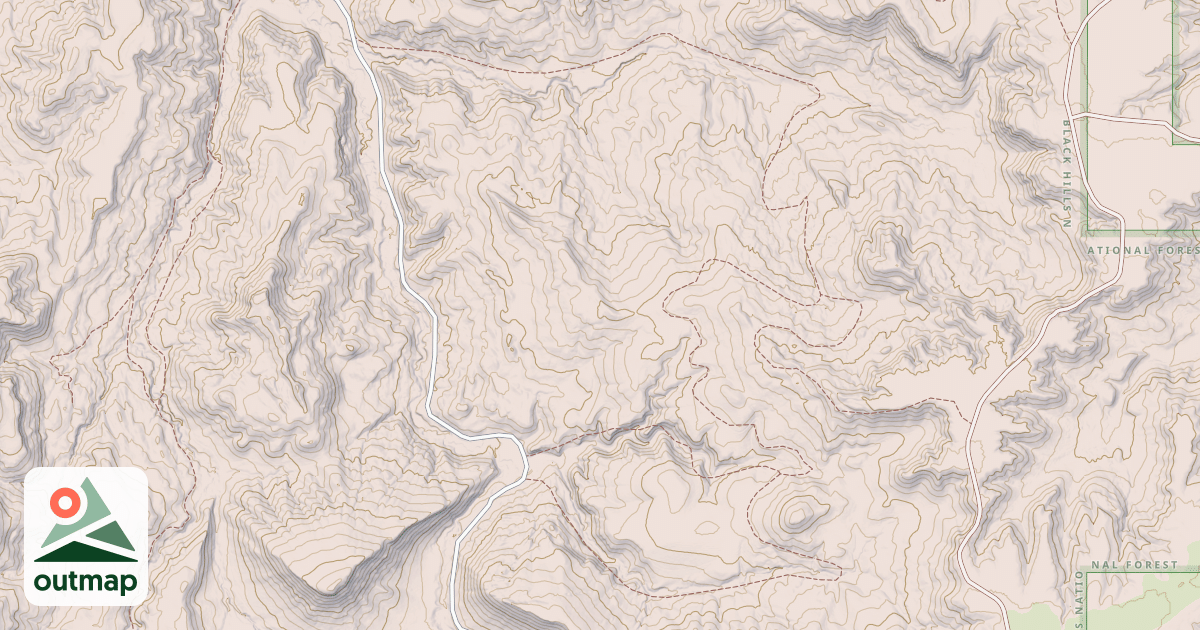 Map of Blacktail 1104