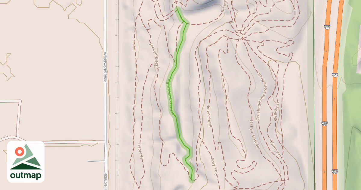 Map of Highrider Extension