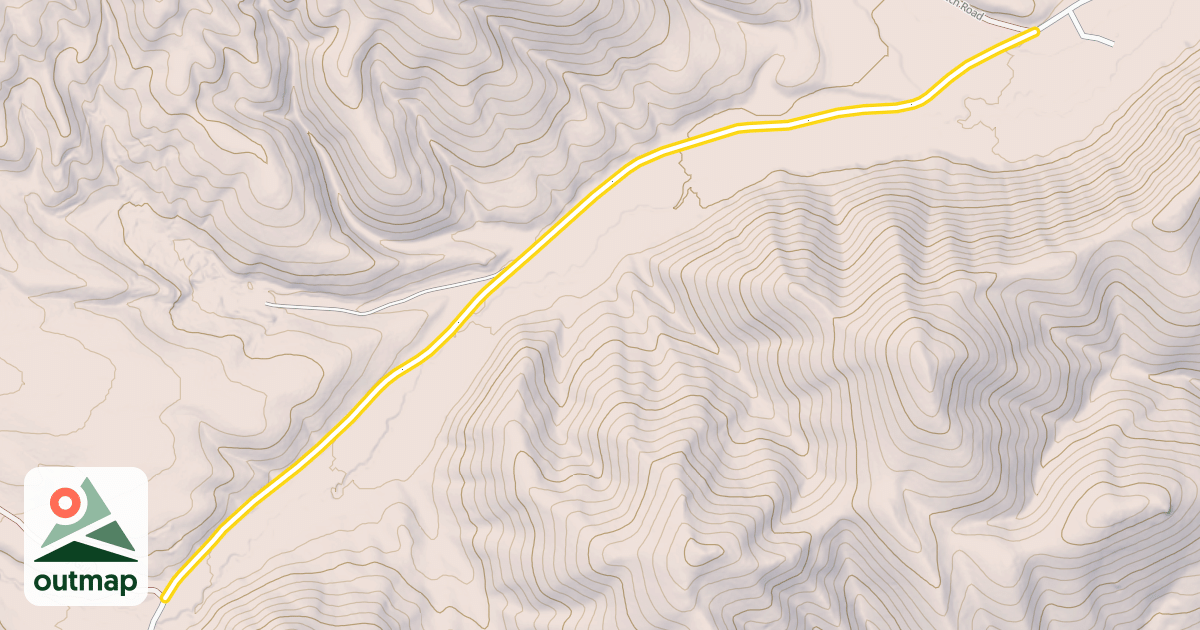Map of Croy Creek Road