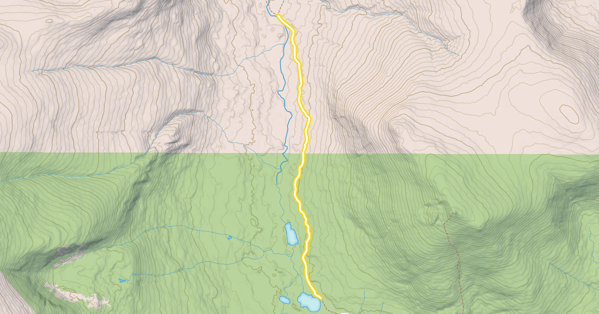 Map preview of Russell Pond Trail