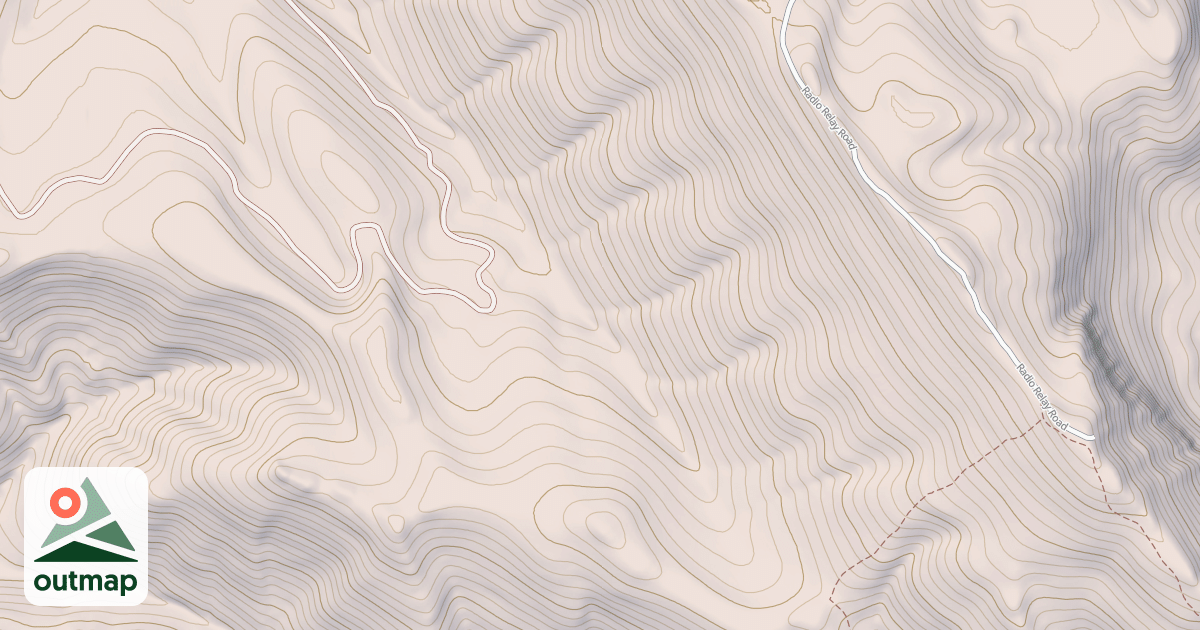 Map of Calamity Creek