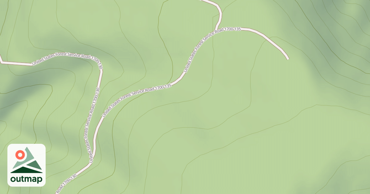 Map of USFS National Forest System Roads {CAC0C1A5-DF37-4995-8CA4-199213DE2993}