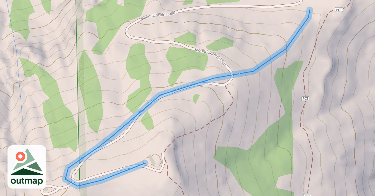 Map of Crowley's Traverse