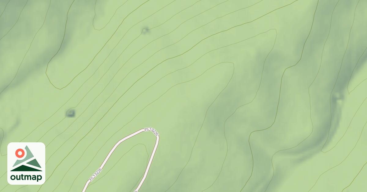 Map of (FDR) CHAFFIN CREEK