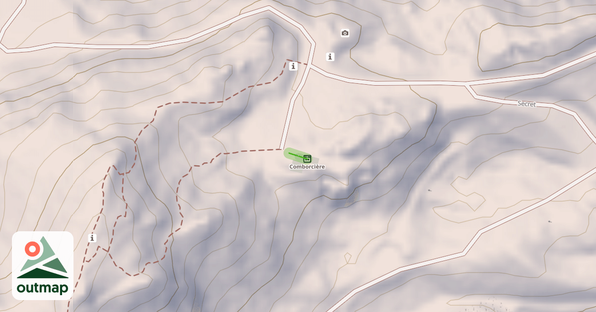 Map of Belvédère