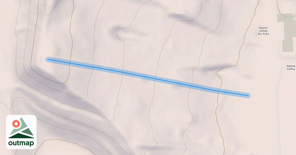 Map of NASTAR Hill