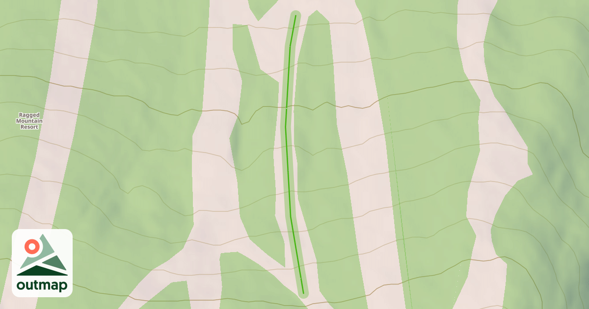 Map of Lower Chute