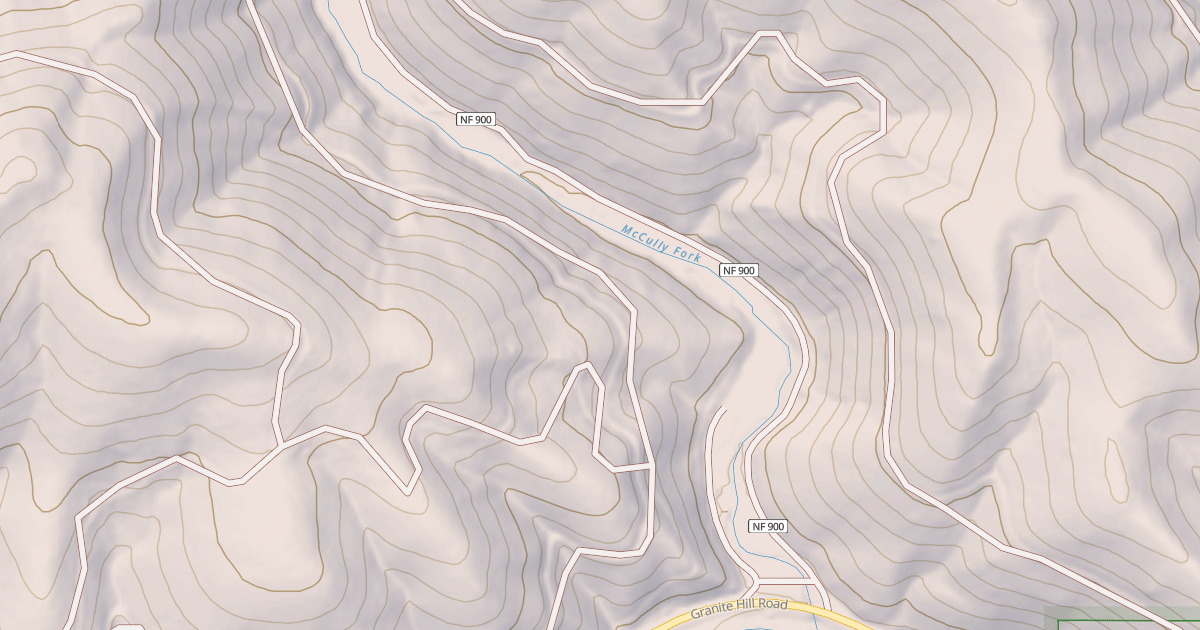 Map preview of MCCULLY FORK C.G.