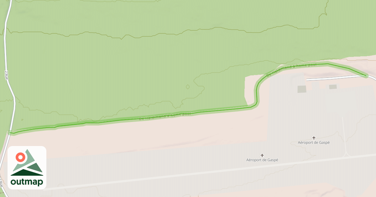 Map of De Haldimand à home pool