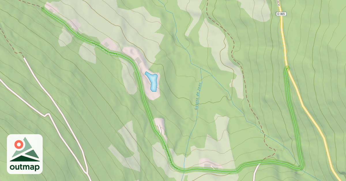 Map of Impasse des Joncs