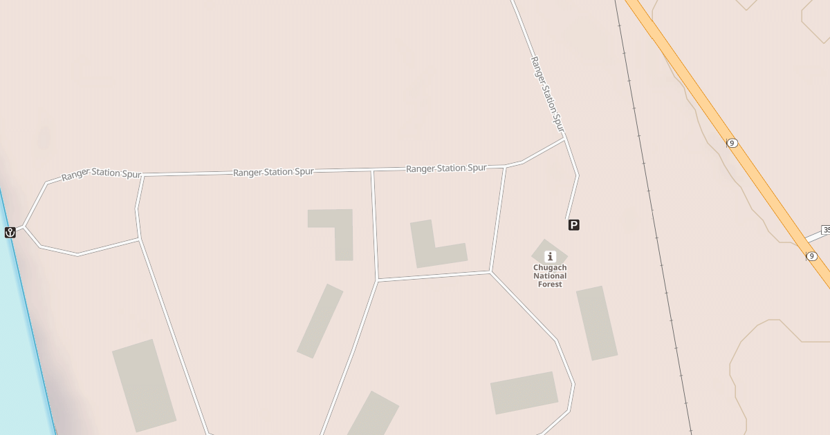 Map preview of KLWC SERVICE ENTRANCE RD