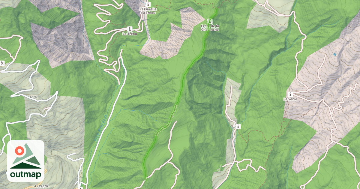 Map of Chemin des Cognetons