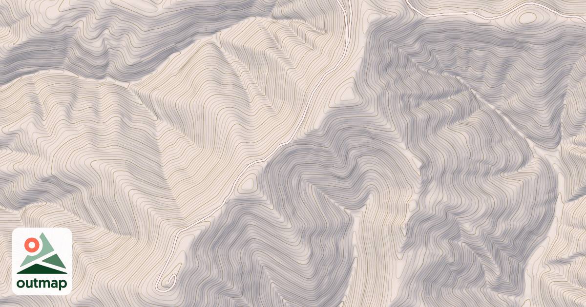 Map of Dunn Peak