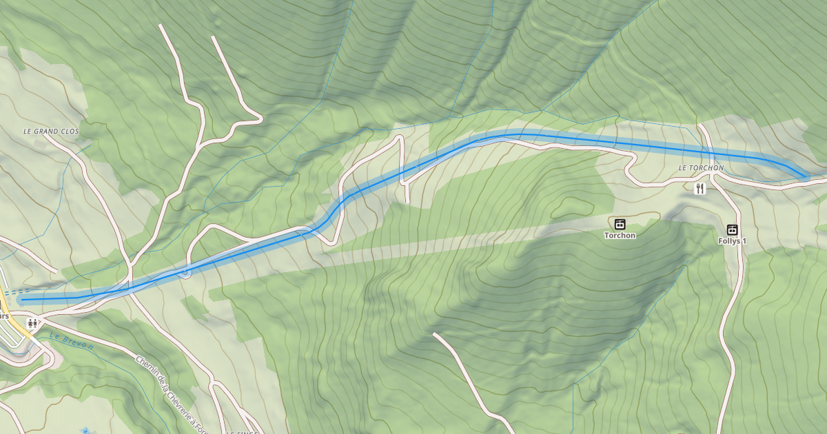Map preview of Le Châl