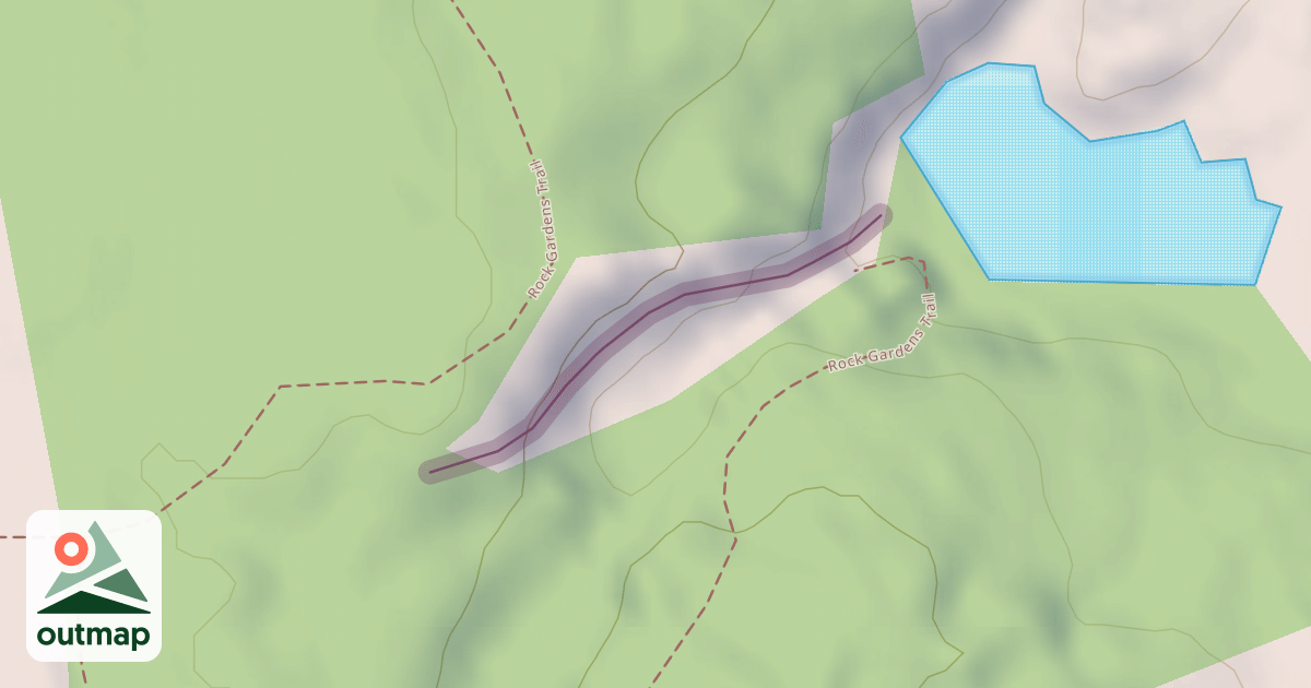 Map of Rock Gardens