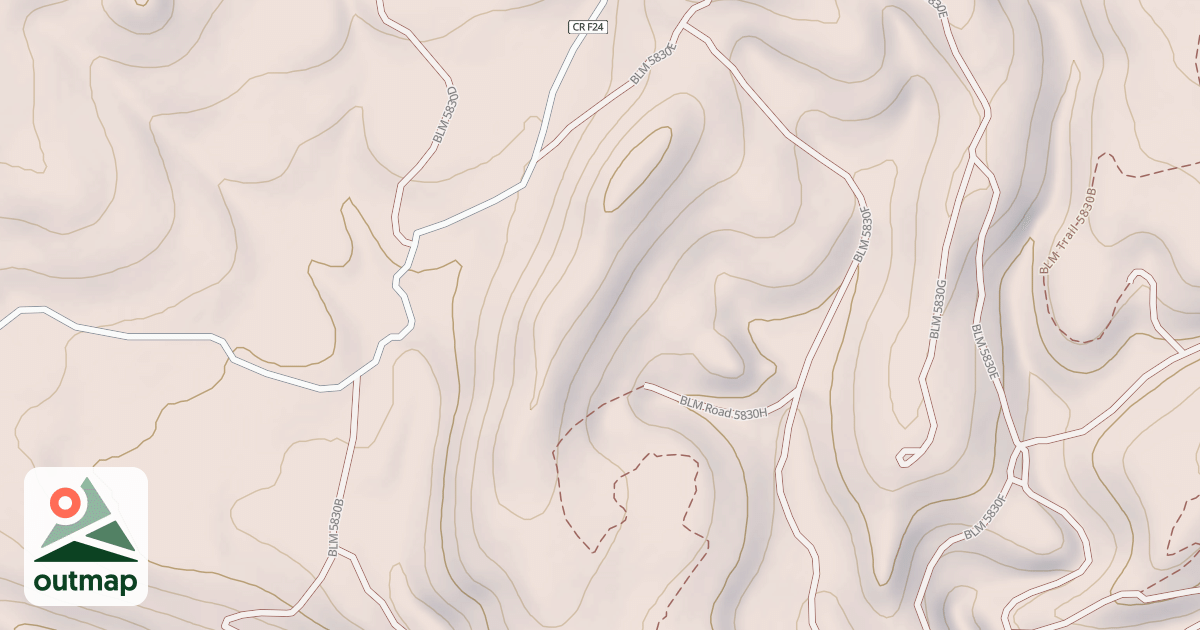 Map of BLM National GTLF Public Motorized Trails 9e705234-6fe4-4368-b9db-702abe557dbc
