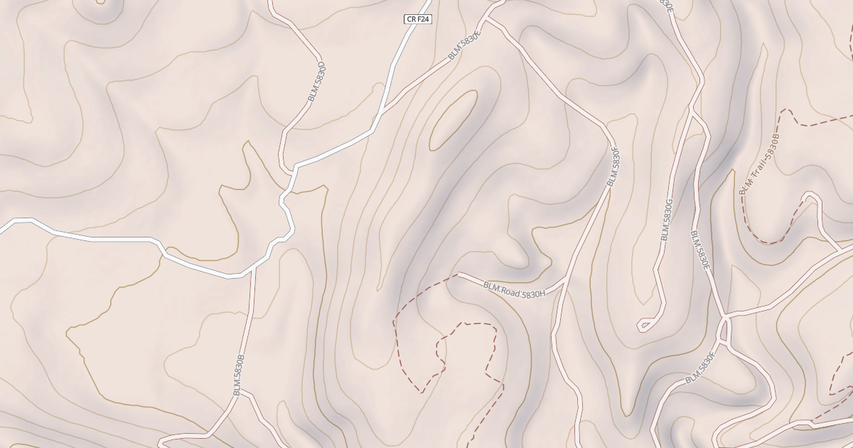 Map preview of BLM National GTLF Public Motorized Trails 9e705234-6fe4-4368-b9db-702abe557dbc
