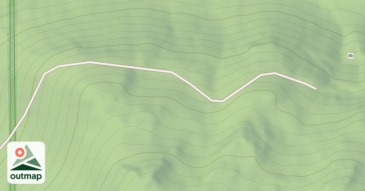 Map of Wager Gulch Memorial Trail
