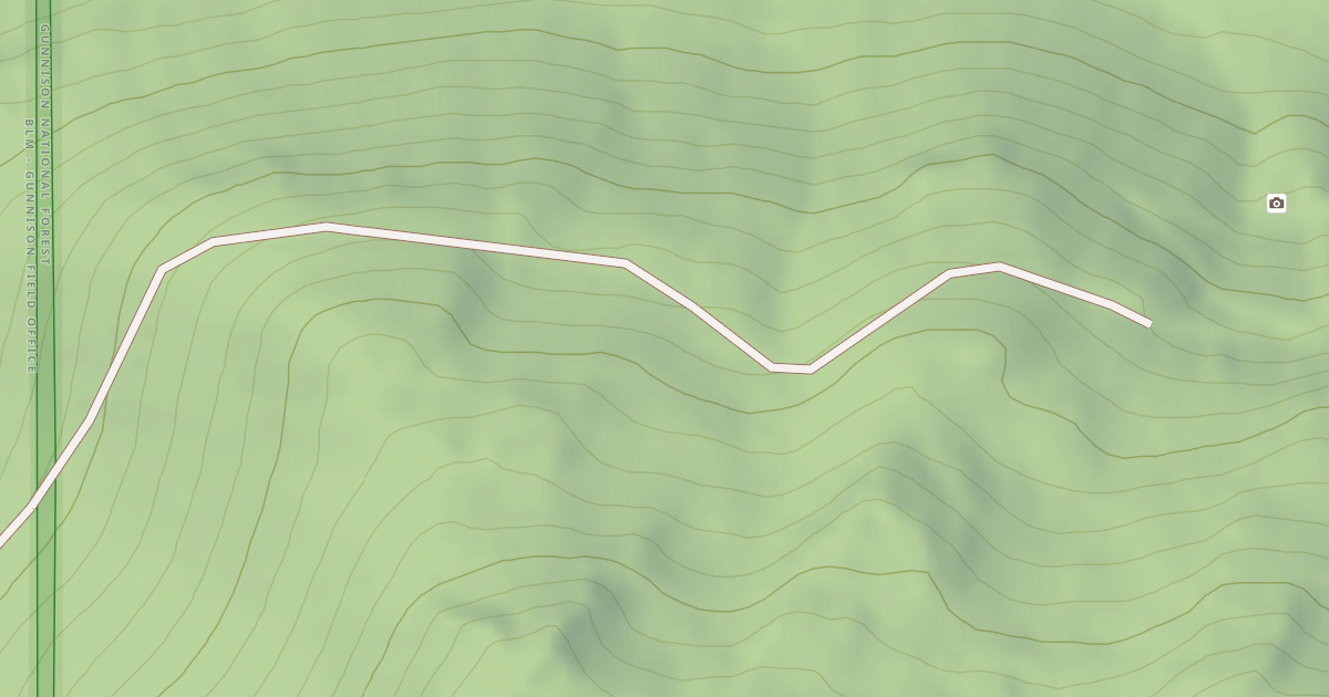 Map preview of Wager Gulch Memorial Trail