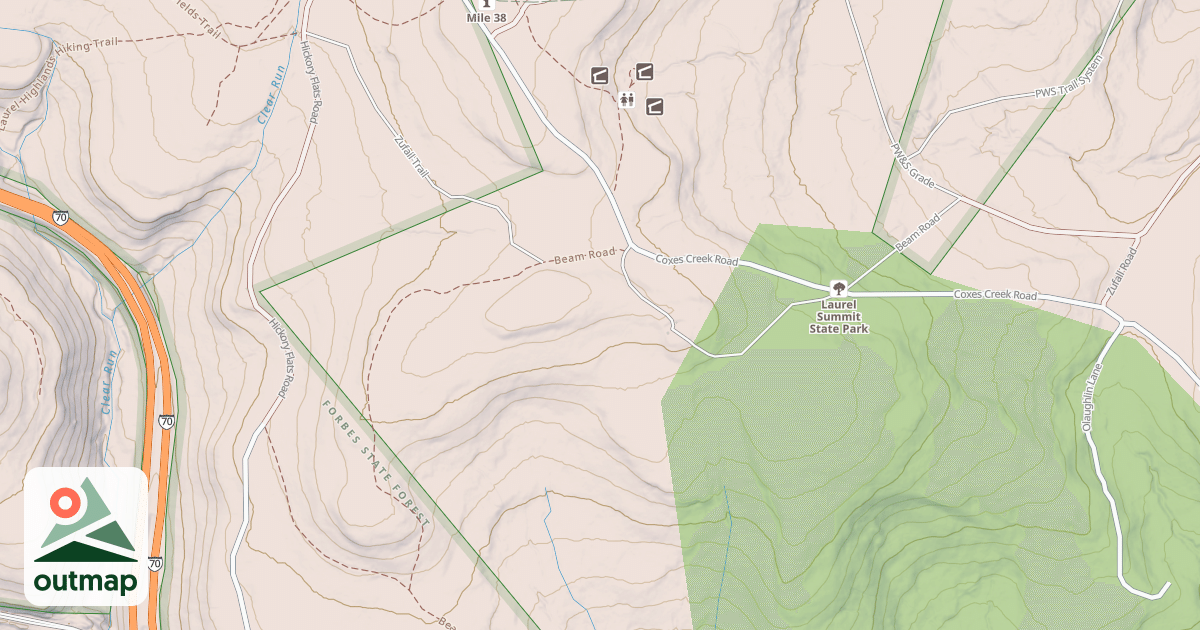 Map of PWS Trail System