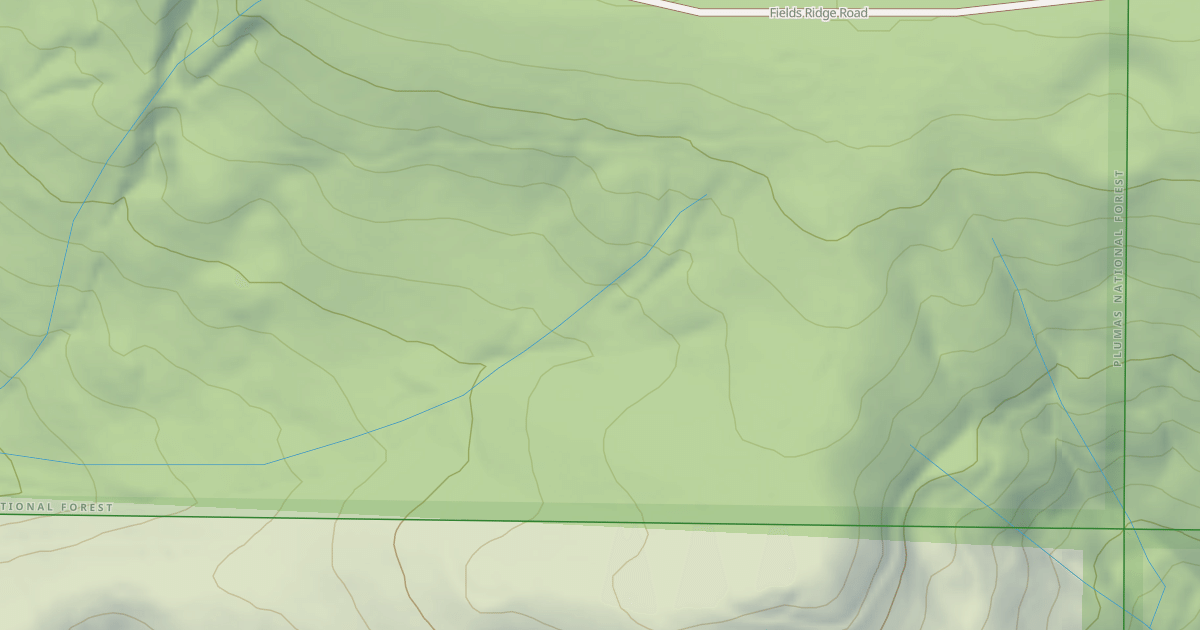Map preview of FORBESTOWN RESERVOIR