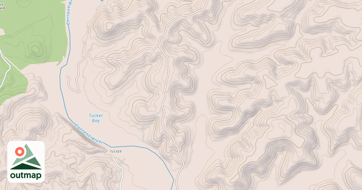 Map of CEDAR CREEK