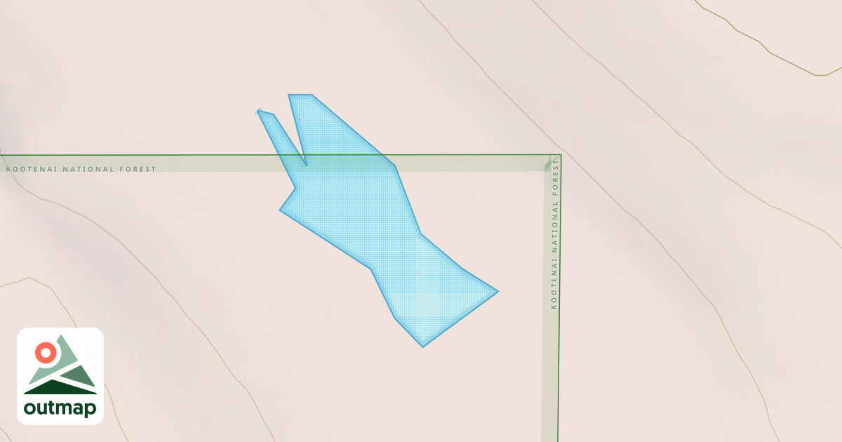 Map of BURTON CREEK F