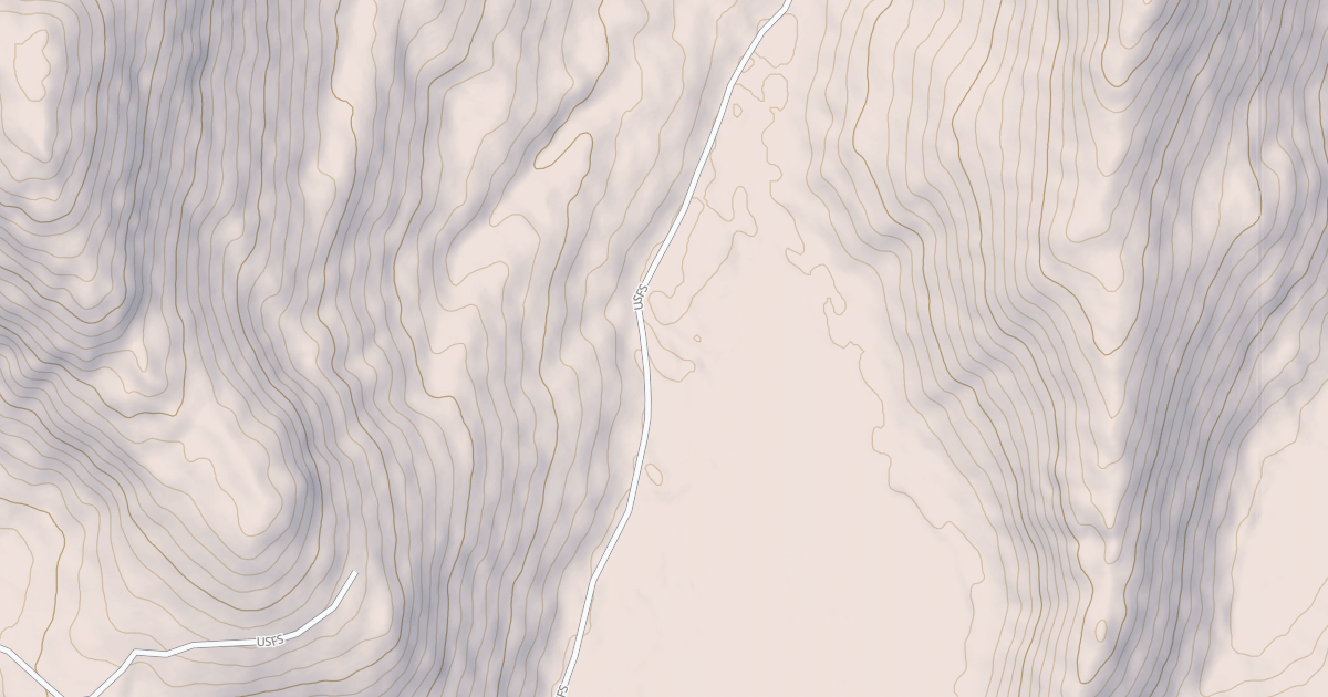 Map preview of Twin Lakes Road