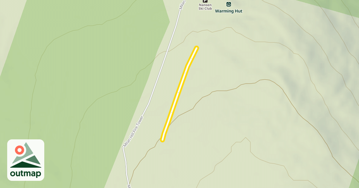 Map of Pine Alley