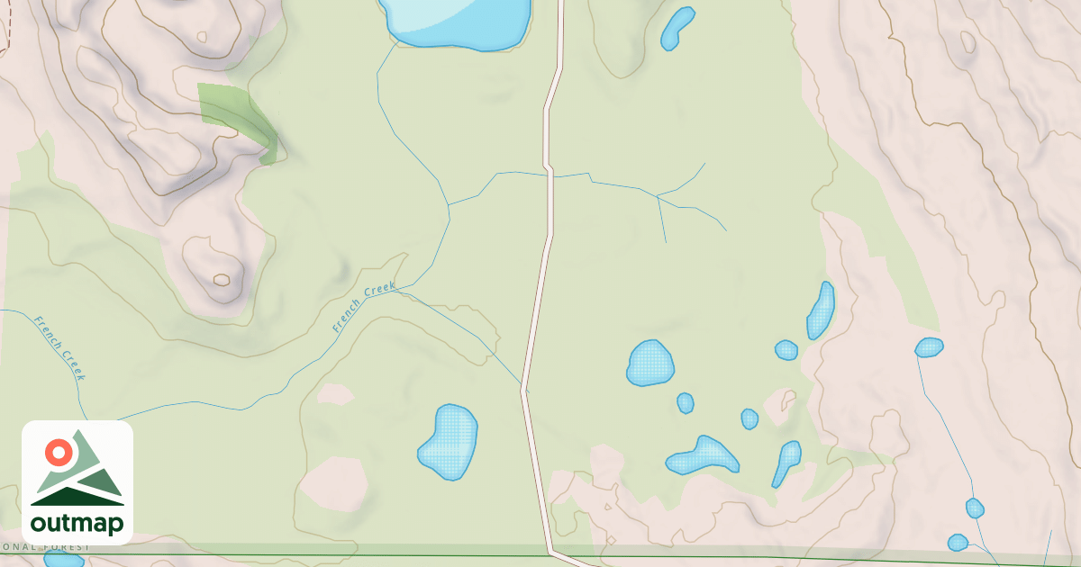 Map of BIG LAKE