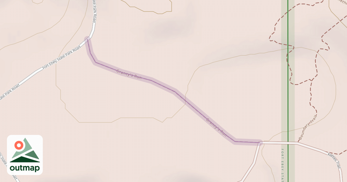 Map of Grancy's Run