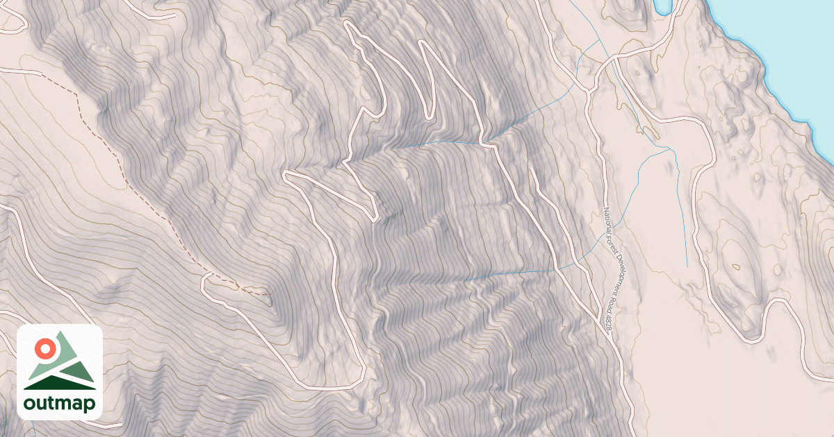 Map of CASCADE SPUR