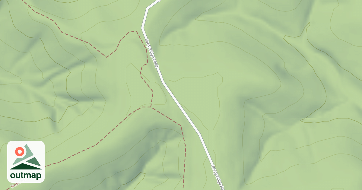 Map of USFS Motor Vehicle Use Map Roads {23443442-F7FA-4BDE-A335-06DE205C372B}