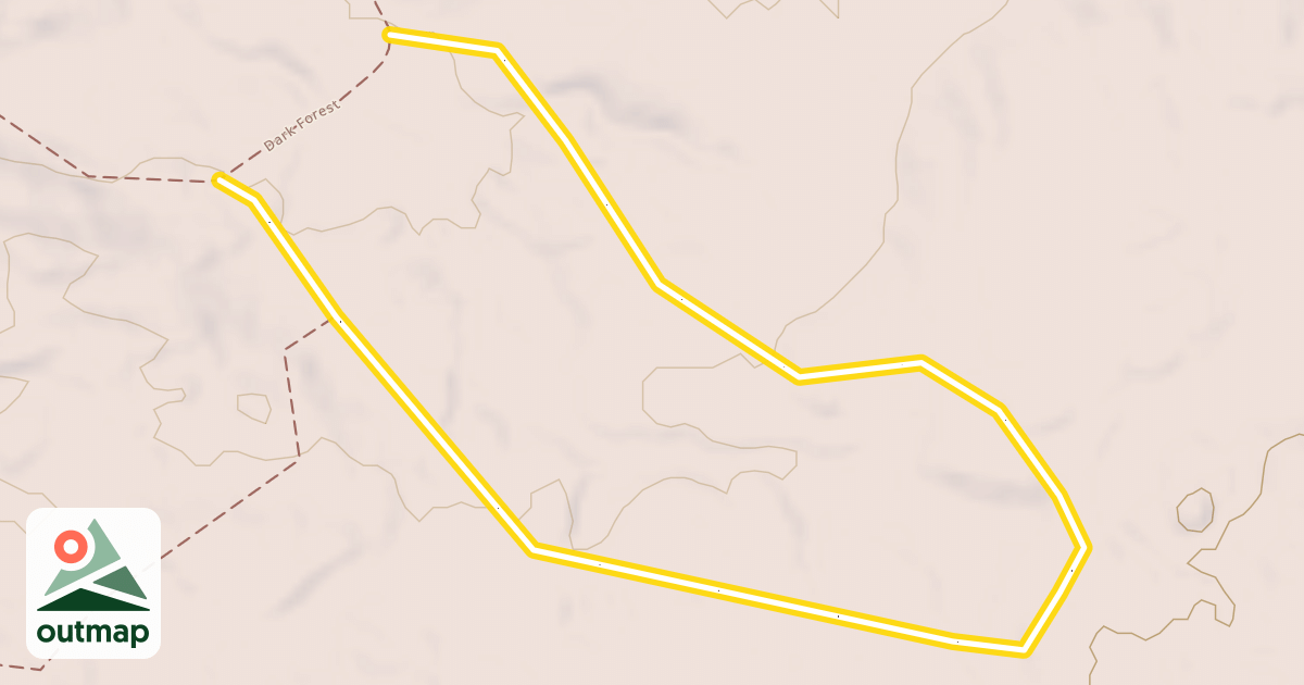 Map of Beaver Pond