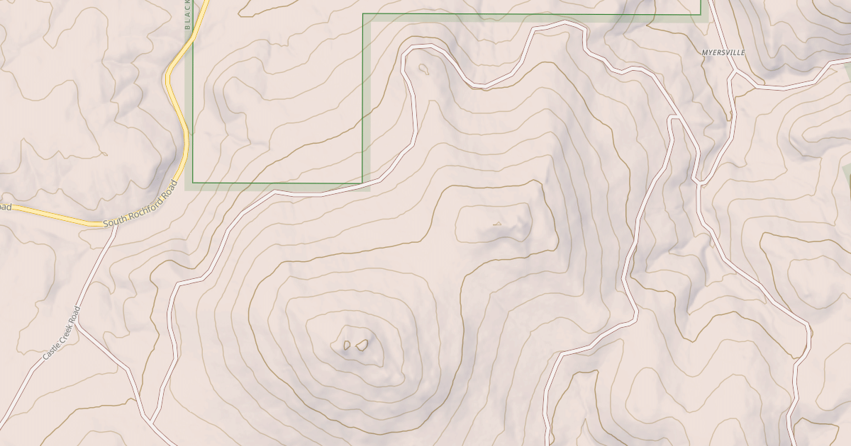 Map preview of CASTLE CREEK BR 1D