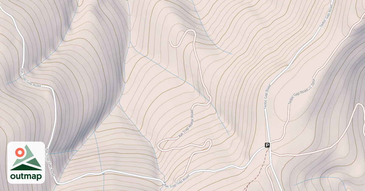 Map of RAT TRAP WATER