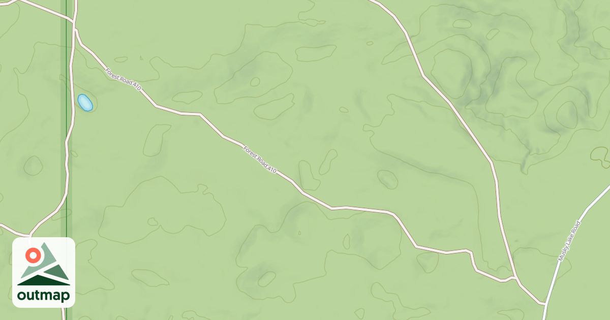 Map of FR 410
