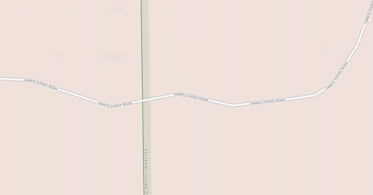 Map preview of Warroad/Roseau Trails