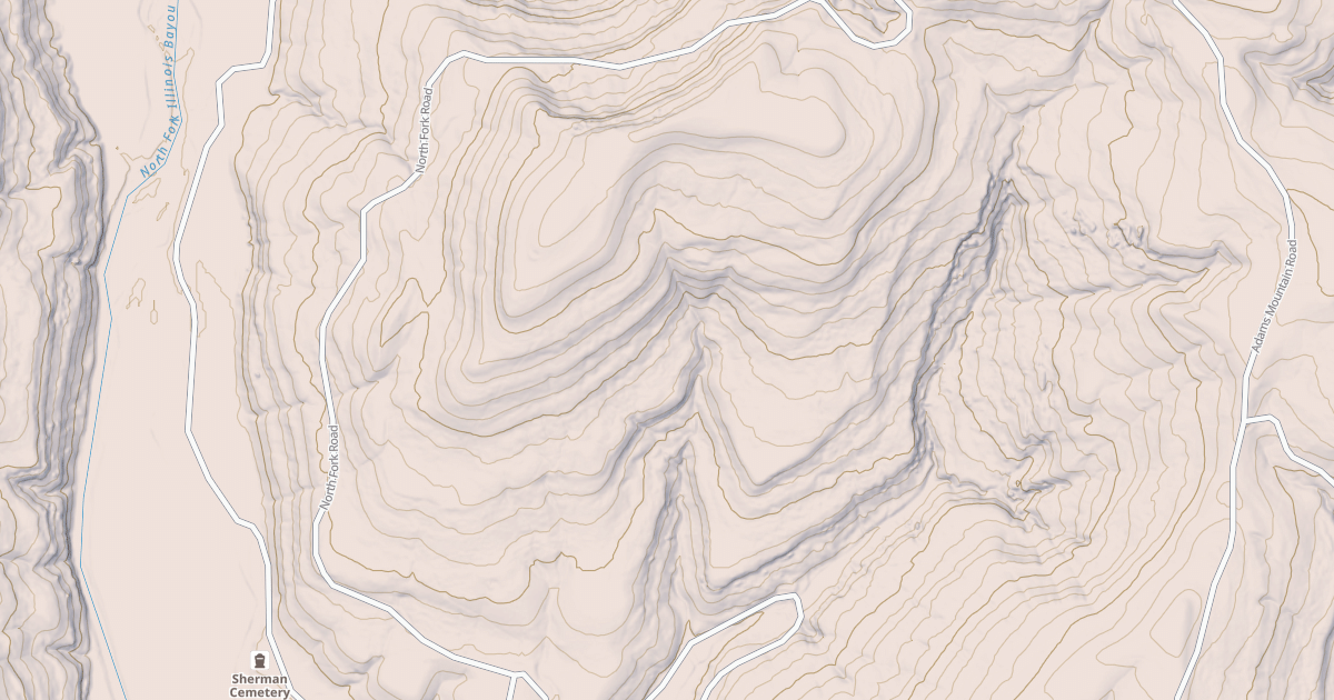 Map preview of USFS Motor Vehicle Use Map Roads {6D8553C9-7DFD-4483-9F8A-C9621CE7B469}