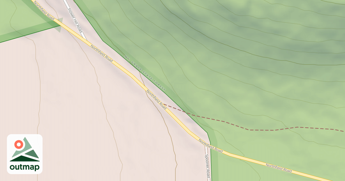 Map of Round the Mountain Trail