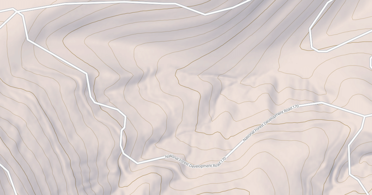Map preview of USFS National Forest System Roads {635C6387-44AB-4DAD-A64F-70379F883909}