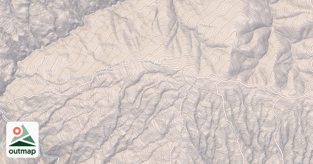 Map of DOE PEAK