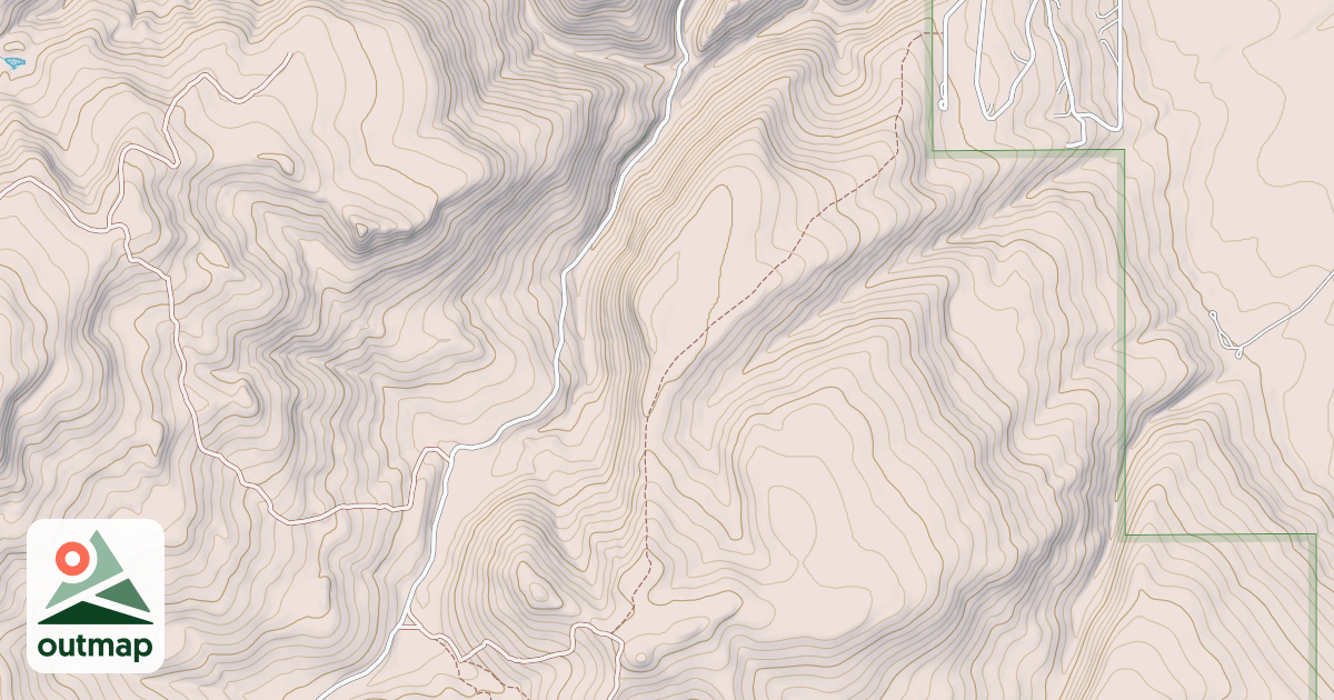 Map of DRY HOLLOW