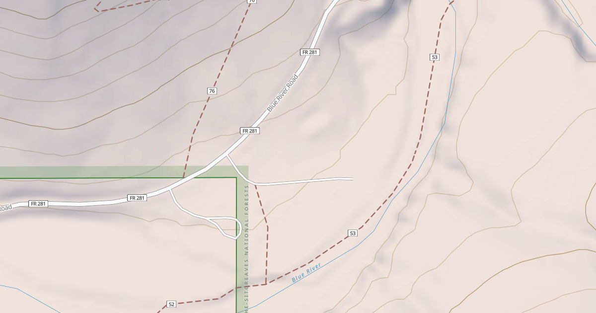 Map preview of USFS National Forest System Roads {C8776471-00D1-460C-A9E8-23916A56E84E}