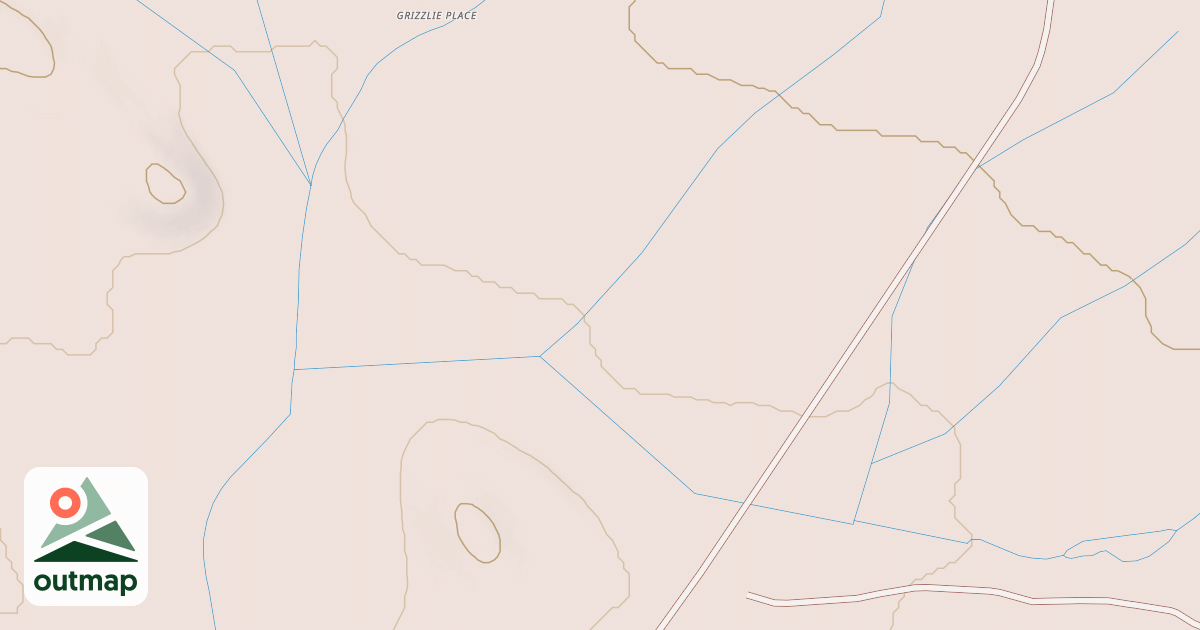 Map of GRIZZLIE PLACE