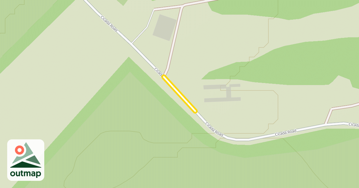 Map of Cicada Road