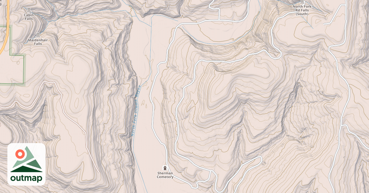Map of FREEMAN