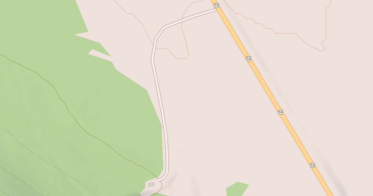 Map preview of NORTH ABER CREEK SPUR 1