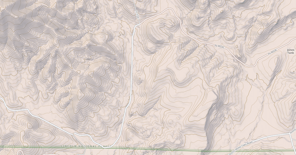 Map preview of USFS Motor Vehicle Use Map Roads {B48557BB-A9F1-4CE7-8195-6AEE4E0FF5BE}